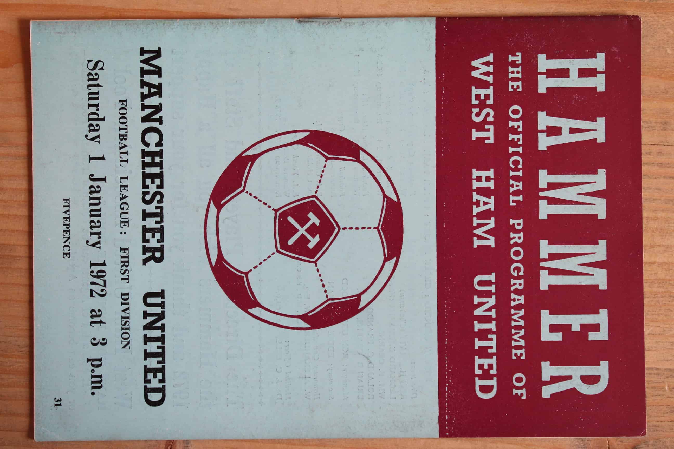 West Ham United FC v Manchester United FC